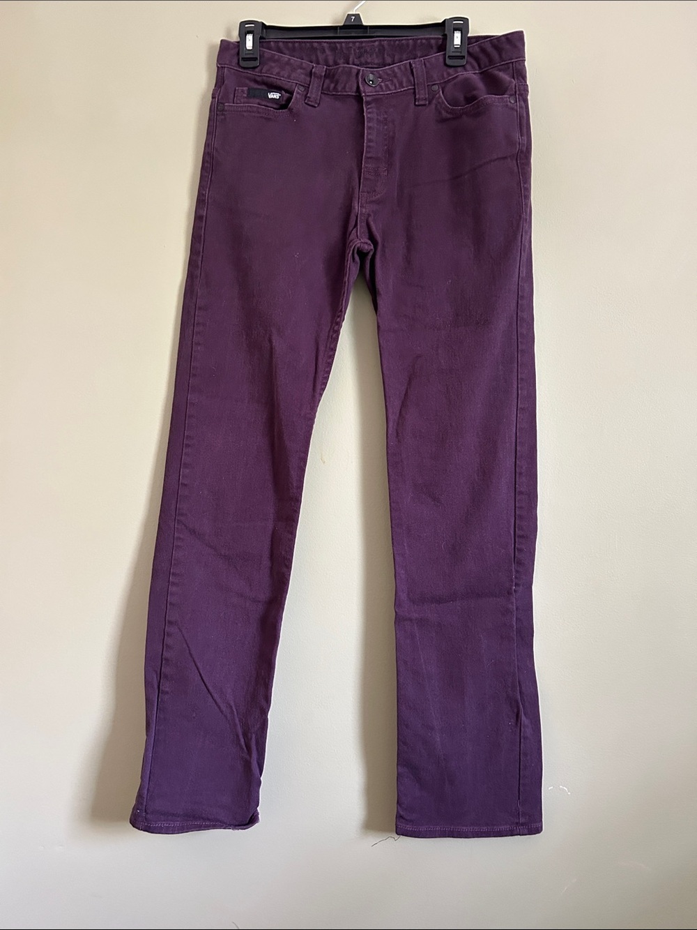 Vintage Vans Men’s  Straight Leg Jeans in Plum Purple Size 30x32